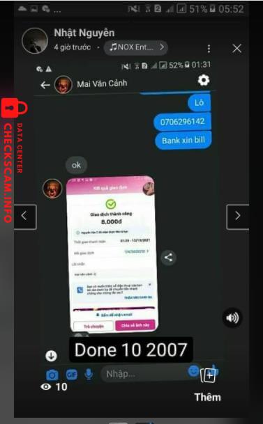 対する証拠 Nguyễn Tuấn Hưng