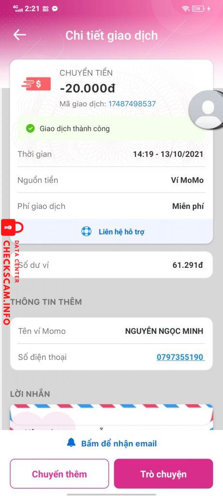 対する証拠 Minh nguyễn