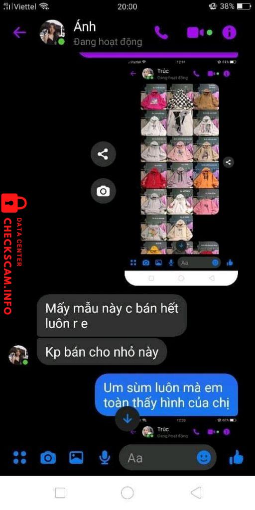 対する証拠 Tran Thi Phuc
