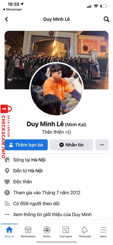 Αποδεικτικά στοιχεία κατά Le Duy Minh