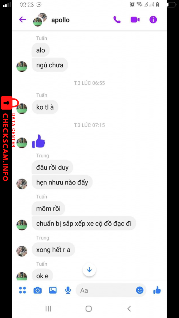 Αποδεικτικά στοιχεία κατά Dang Tien Dai