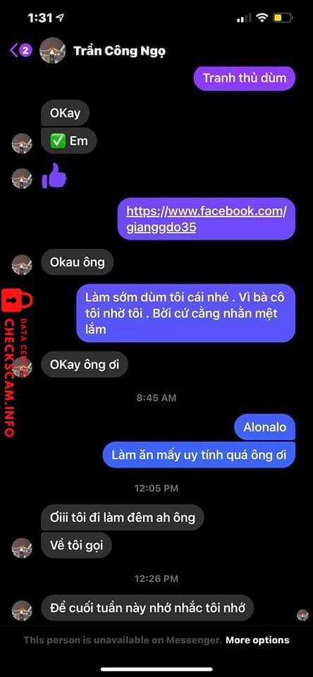 Αποδεικτικά στοιχεία κατά Tran Cong Ngo