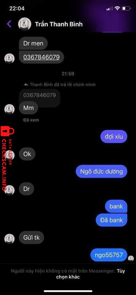 Αποδεικτικά στοιχεία κατά Ngô Đức Dương