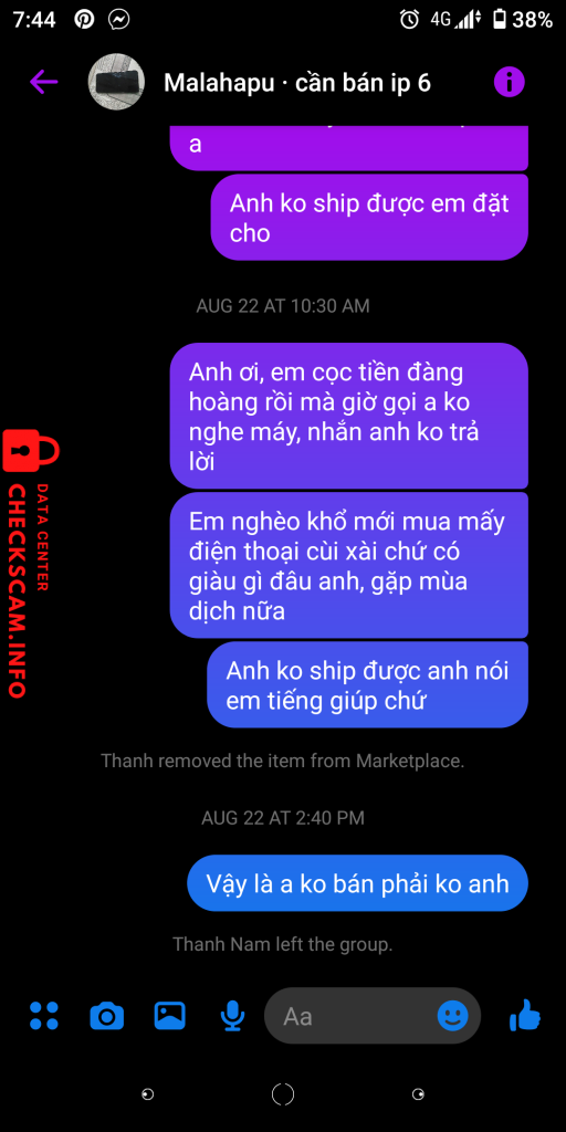 Evidence against Thanh Nam