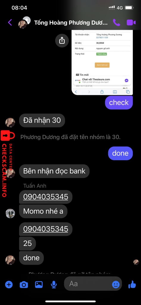Evidence against Lê Đức Tuấn Anh