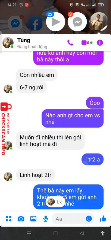 Evidence against Tran Tung Lam