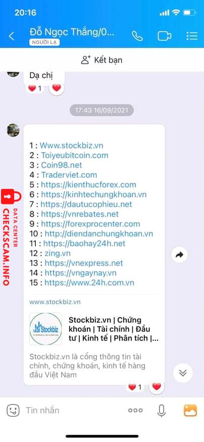 Evidence against Hoang Van Chinh