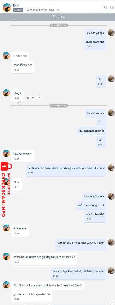 Evidence against Nguyen Nhu Duy