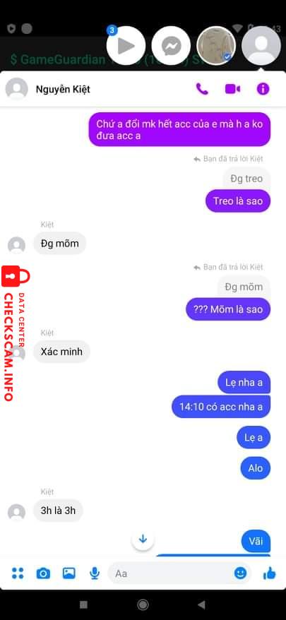 Evidence against Nguyễn Kiệt