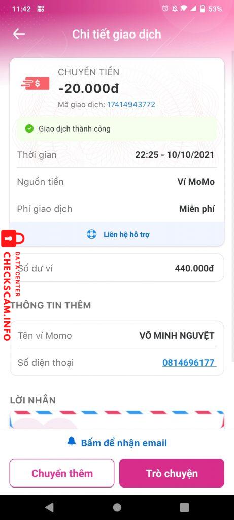 Evidence against Trần Đình Quốc