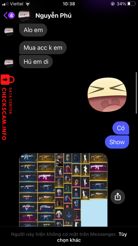 Evidence against Nguyễn Thành Phú