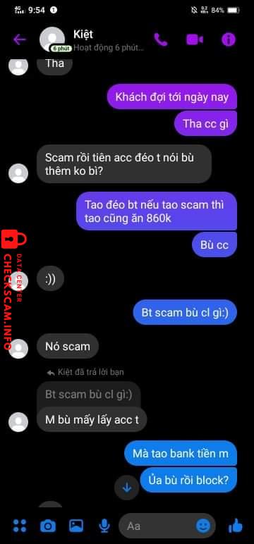 Evidence against Nguyễn Kiệt