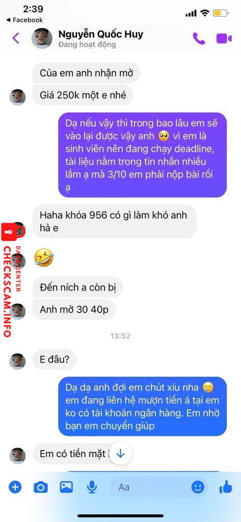 Evidence against Lu Van Nam