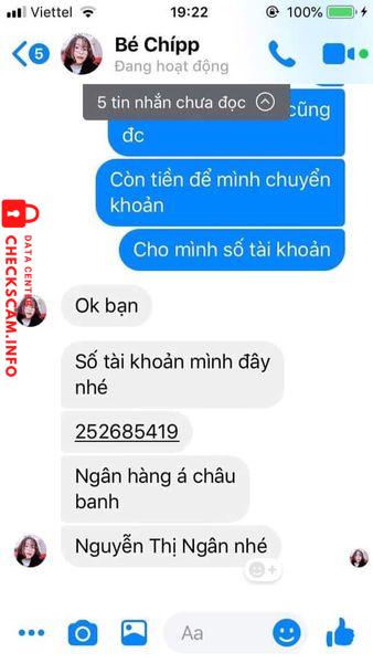 Evidence against Nguyen Thi Ngan