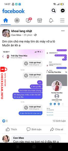 Evidence against Trieu Thi Nam