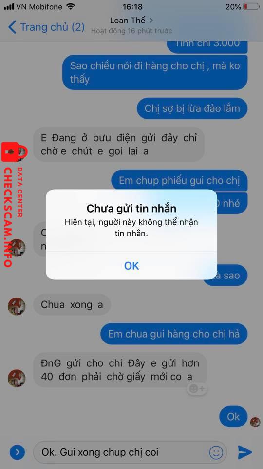 Evidence against Trần Thị Loan