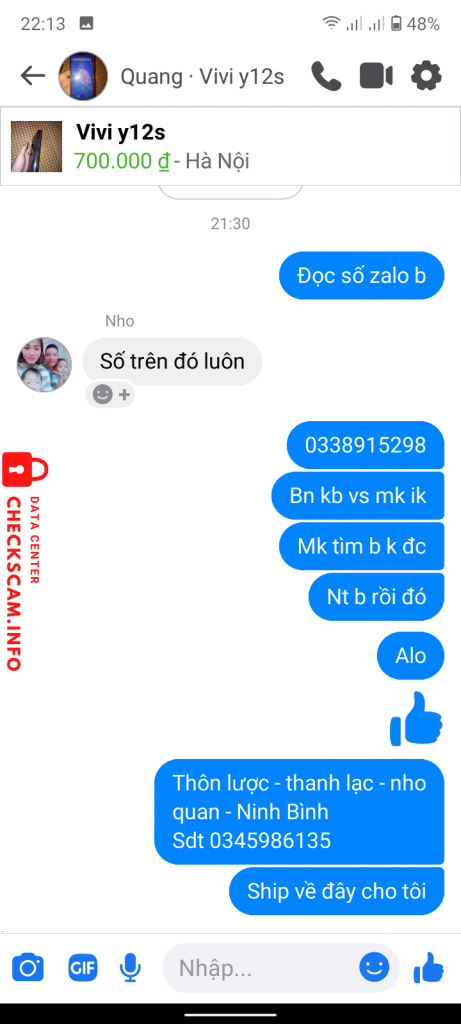 Evidence against Nguyễn Hữu dũng