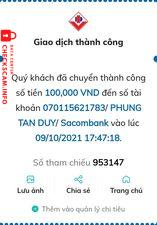 Evidence against Phung Tan Duy