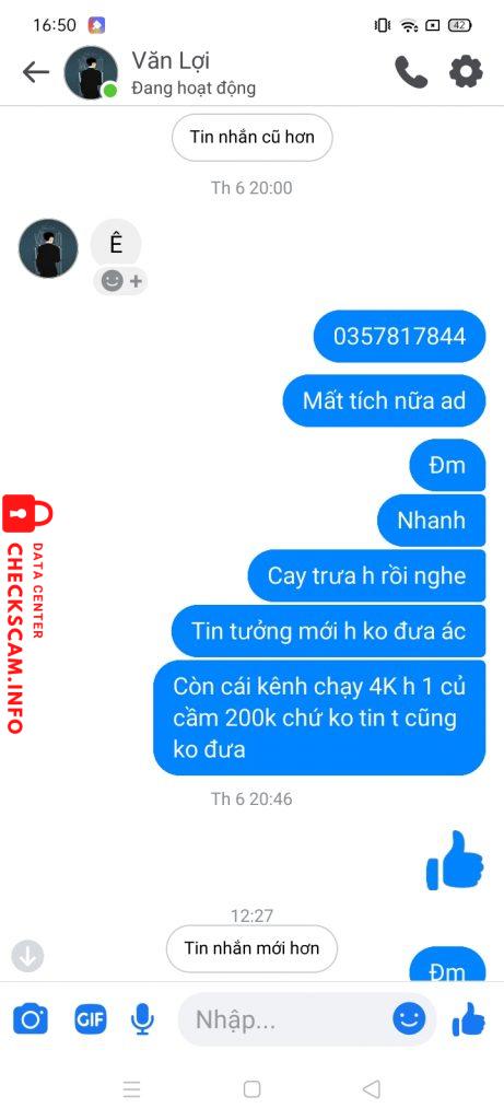 Αποδεικτικά στοιχεία κατά Nguyễn Văn Lợi