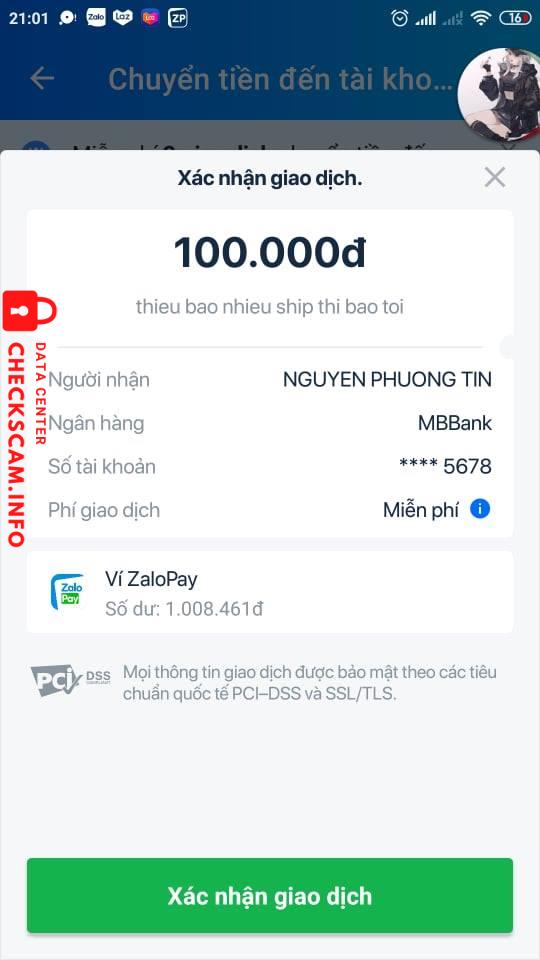 Αποδεικτικά στοιχεία κατά Nguyen Phuong Tin