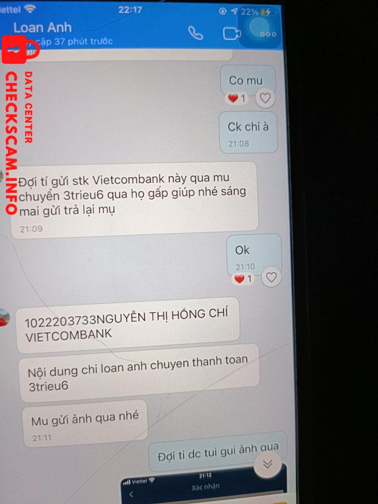 Bukti melawan Nguyễn Hồng Chí