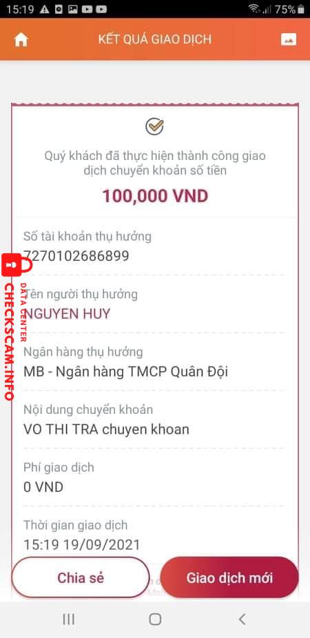 หลักฐานที่เป็นโทษต่อ Nguyễn Huy