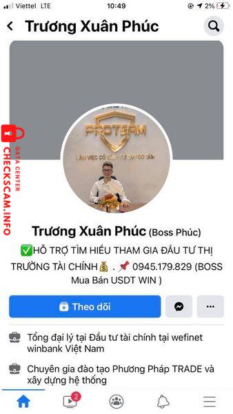 Αποδεικτικά στοιχεία κατά Truong Xuan Phuc