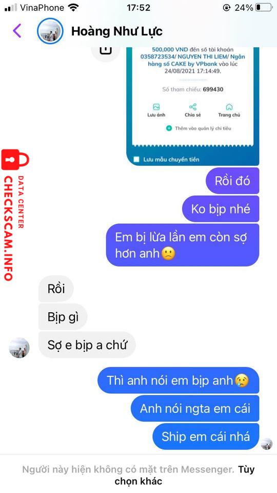 Αποδεικτικά στοιχεία κατά Nguyen Thi Liem