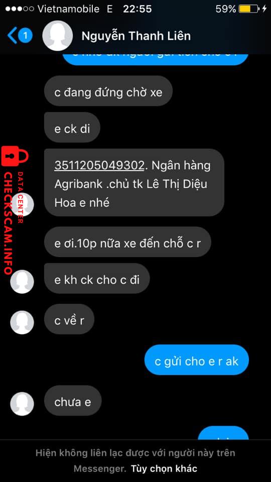 Αποδεικτικά στοιχεία κατά Lê Thị Diệu
