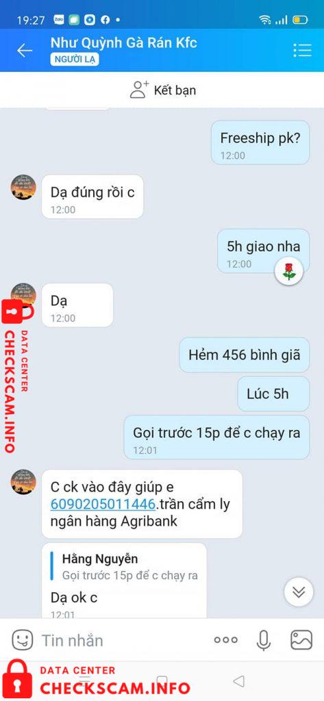 Αποδεικτικά στοιχεία κατά Trần Cẩm Ly