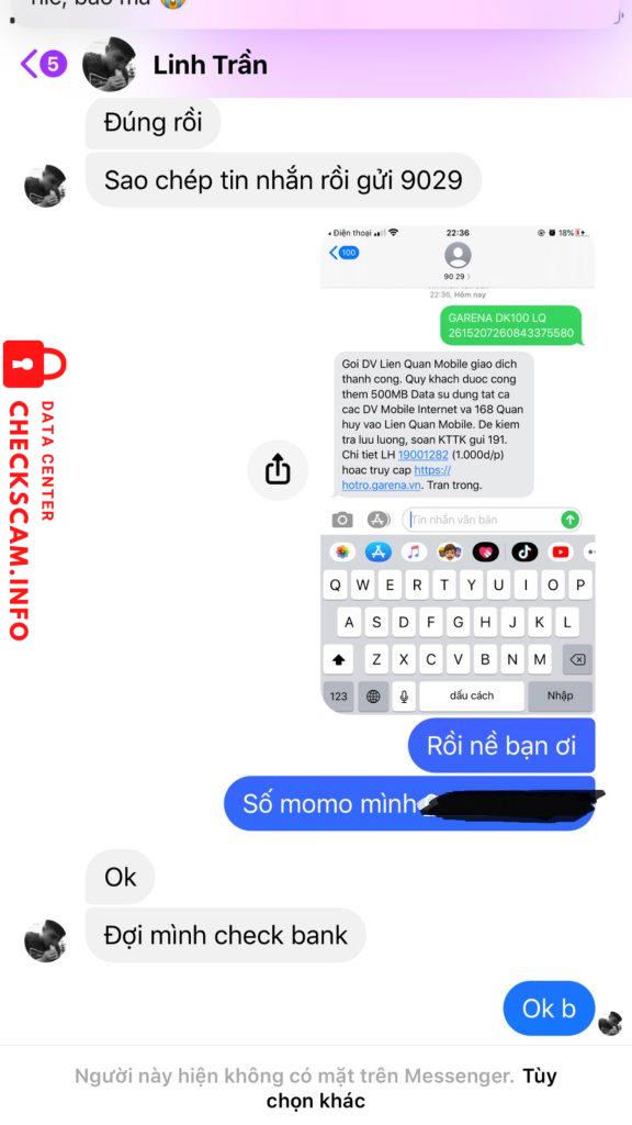 Αποδεικτικά στοιχεία κατά Trần Duy Linh