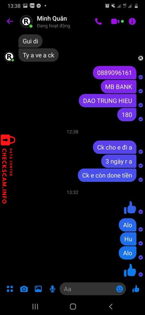 Αποδεικτικά στοιχεία κατά Hoàng Ngọc Minh Quân