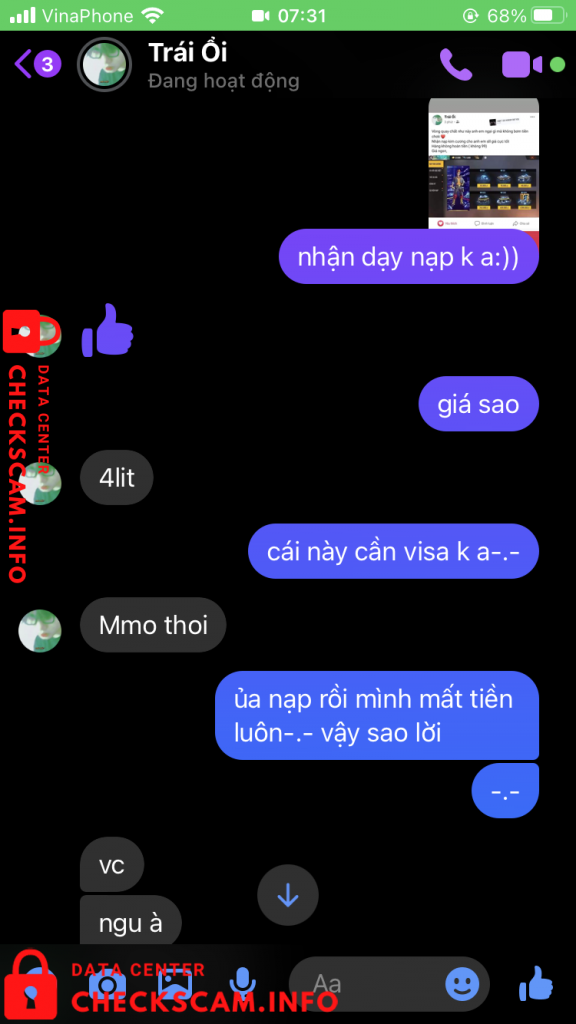 Αποδεικτικά στοιχεία κατά Trần Quốc Bảo