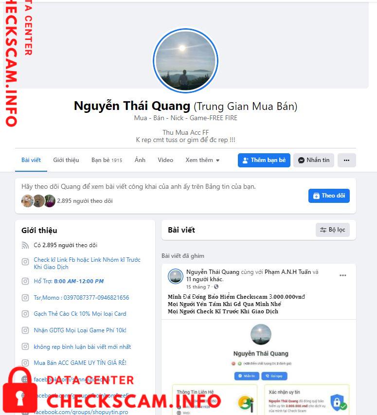 Αποδεικτικά στοιχεία κατά Đặng Ngọc Thịnh