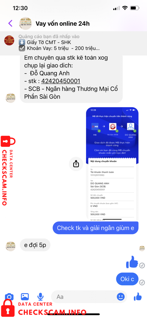 Αποδεικτικά στοιχεία κατά Do Quang Anh