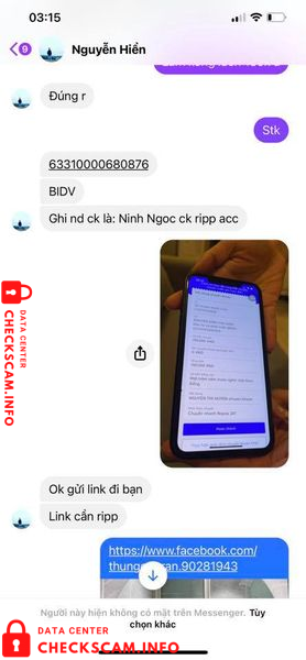 Αποδεικτικά στοιχεία κατά Nguyễn Hiền