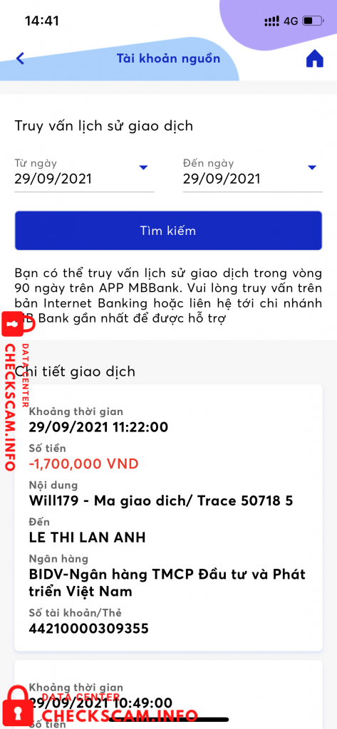 Αποδεικτικά στοιχεία κατά Le Lan Anh