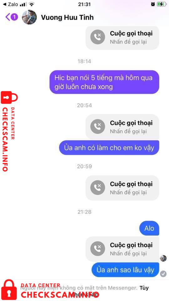 Αποδεικτικά στοιχεία κατά Vu Huu Tinh