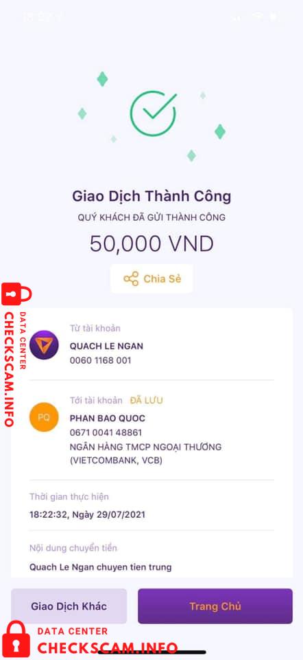 Αποδεικτικά στοιχεία κατά Phan Bao Quoc