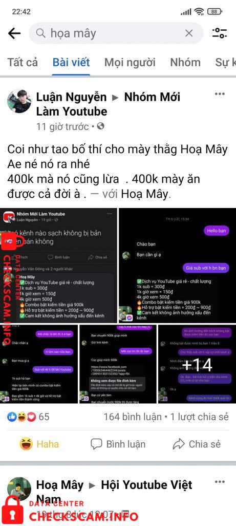 Αποδεικτικά στοιχεία κατά Trinh Binh Khiem