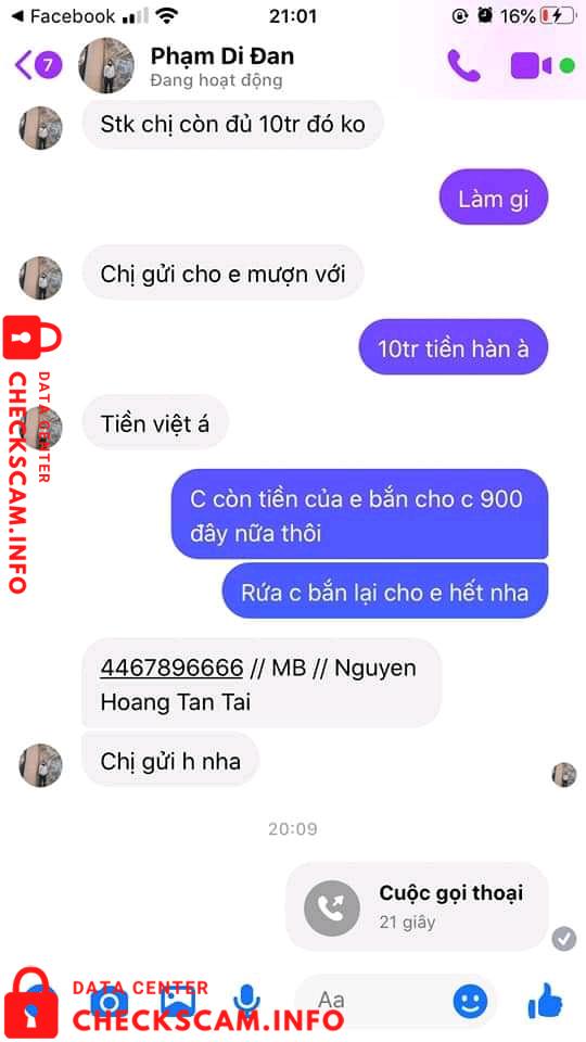 Αποδεικτικά στοιχεία κατά Nguyen Hoang Tan Tai