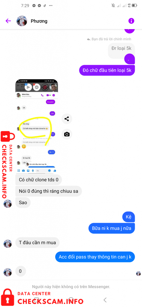 Αποδεικτικά στοιχεία κατά Nguyễn Duy Phương
