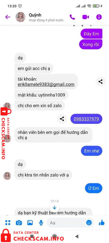 Αποδεικτικά στοιχεία κατά Le Anh Tuan