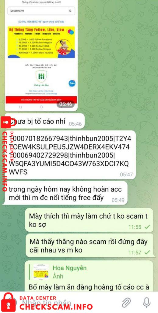 Evidence against Triệu Văn Chí