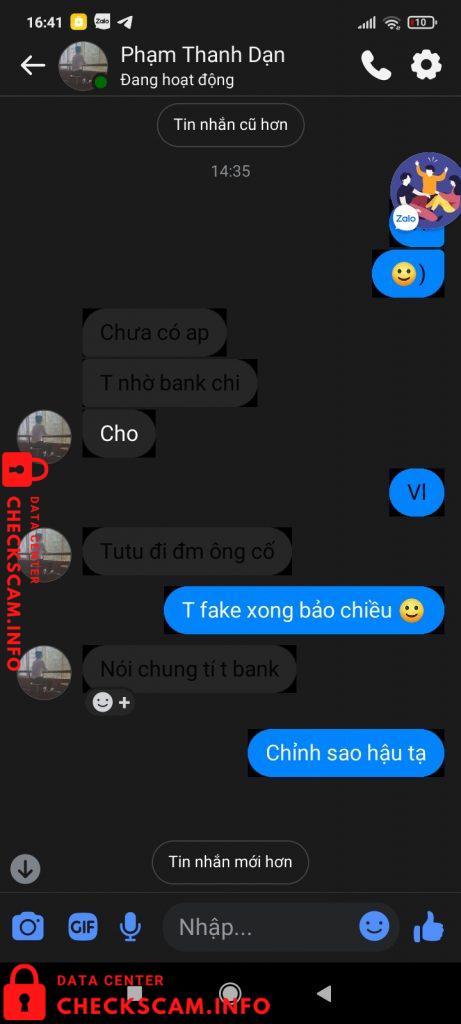Bukti melawan Pham Thanh Van