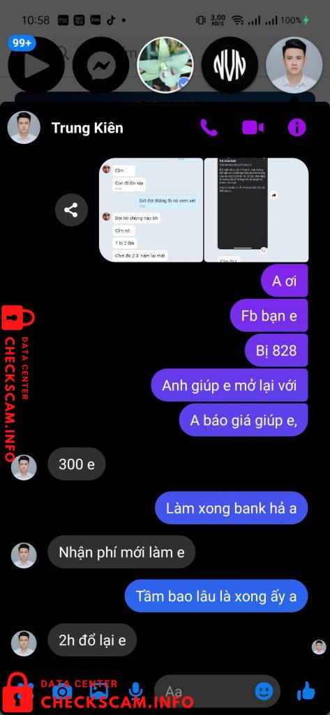 Bukti melawan Le Trung Kien