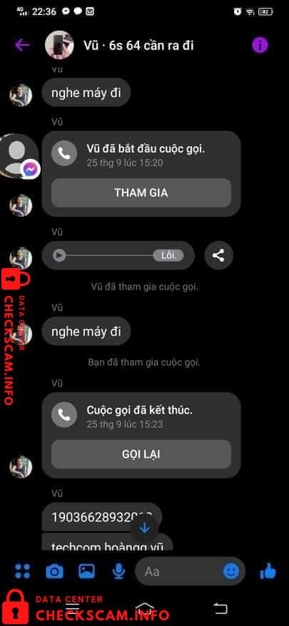Bukti melawan Ngô Hoàng Vũ