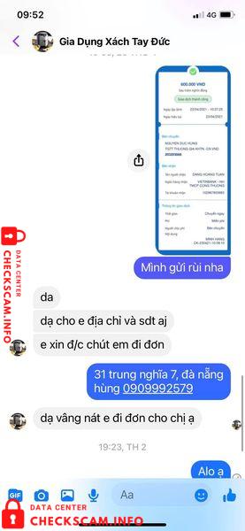 Bukti melawan Dang Hoang Tuan