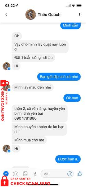 Bukti melawan Le Thi Tuoi