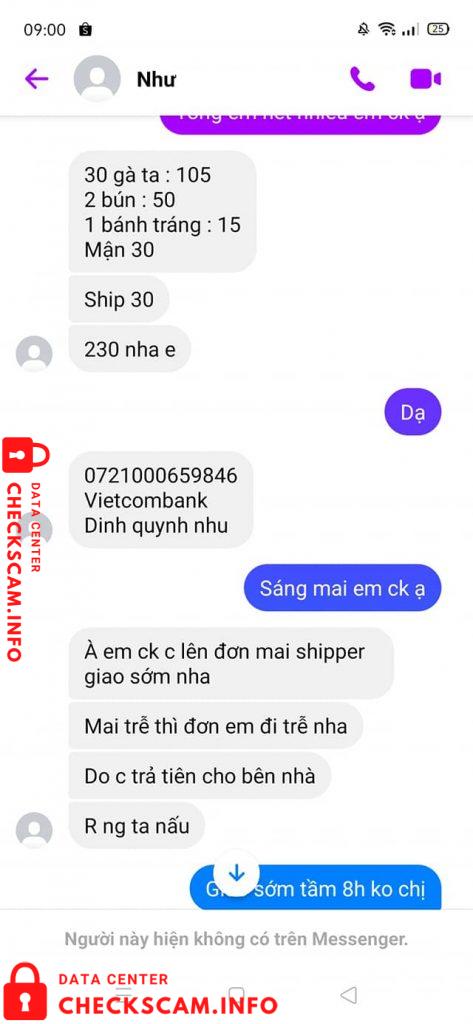 Bukti melawan Đinh Như Quỳnh